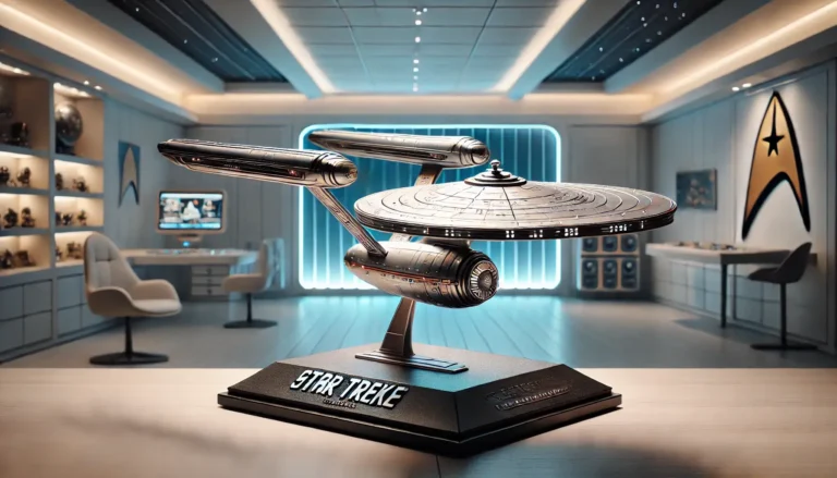 Explorando a Miniatura da USS Enterprise (NCC-1701-D) Classe Galaxy de Star Trek