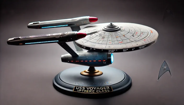 Como encontrar uma Miniatura da USS Voyager Classe Intrepid de Star Trek