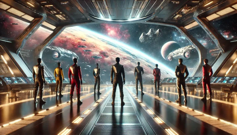 A história da tripulação da USS Enterprise (NCC-1701-C) Classe Ambassador de Star Trek