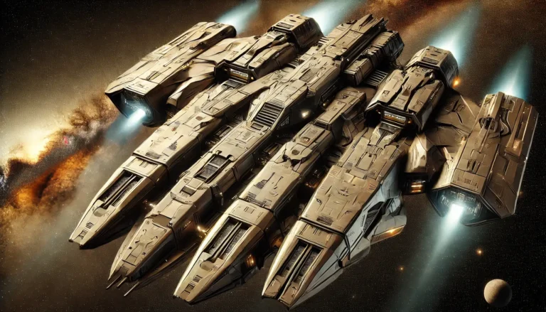 Falando sobre a Miniatura da Nave Cardassiana Galor de Star Trek