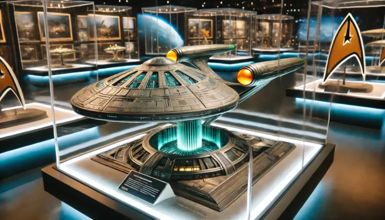 Falando sobre Miniatura Ti’Mur Nave Vulcana de Star Trek
