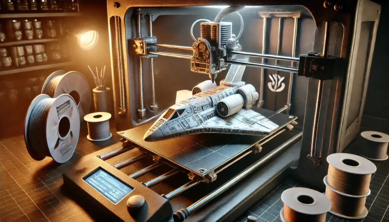 Como fazer Miniatura Ave de Rapina Klingon Nave Klingon de Star Trek