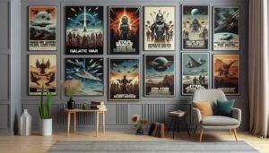 Posters Exclusivos de Star Wars: Adicione Estilo à Sua Coleção