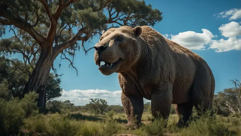 Marsupial Gigante Diprotodon: O Fascinante Gigante da Idade do Gelo