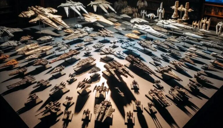 Miniaturas de naves espaciais: Explore o incrível universo das coleções