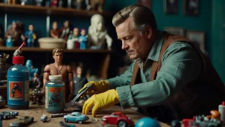 Como limpar action figures antigas sem perder a pintura original