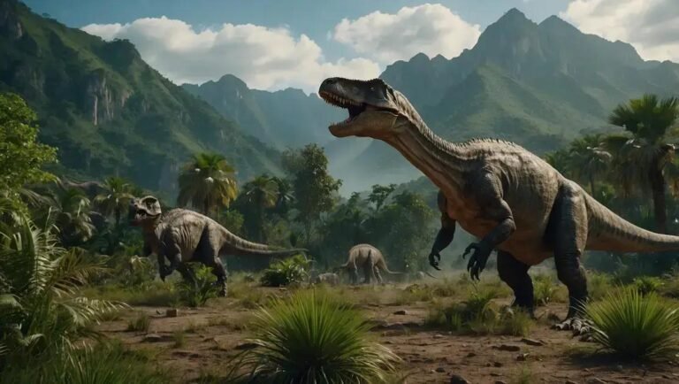 Dinossauros carnívoros do período Cretáceo e seus territórios