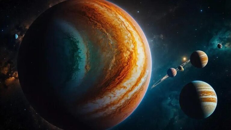 Os maiores planetas gasosos do universo e suas características