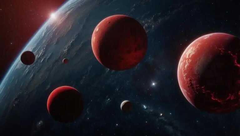 Planetas que orbitam estrelas anãs vermelhas e podem ter vida