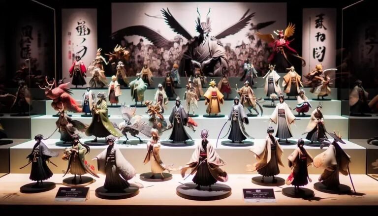 Miniaturas de personagens de animes populares lançadas em edições limitadas