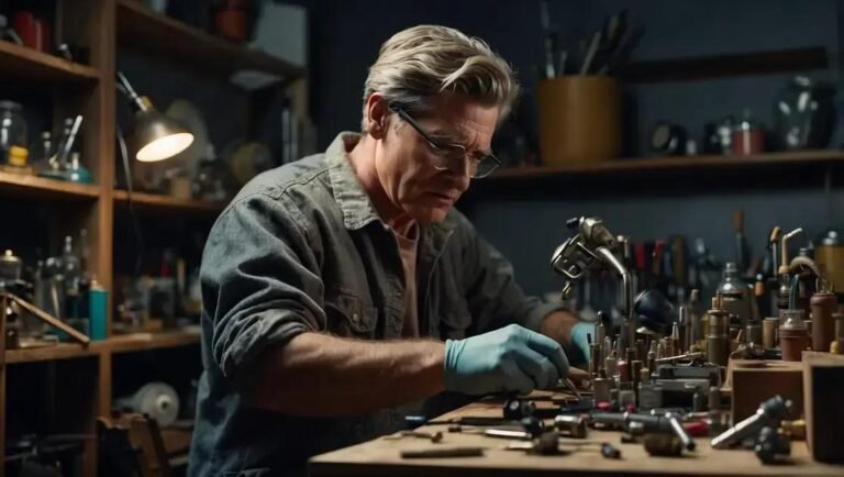 Técnicas de recuperação de partes quebradas em action figures premium